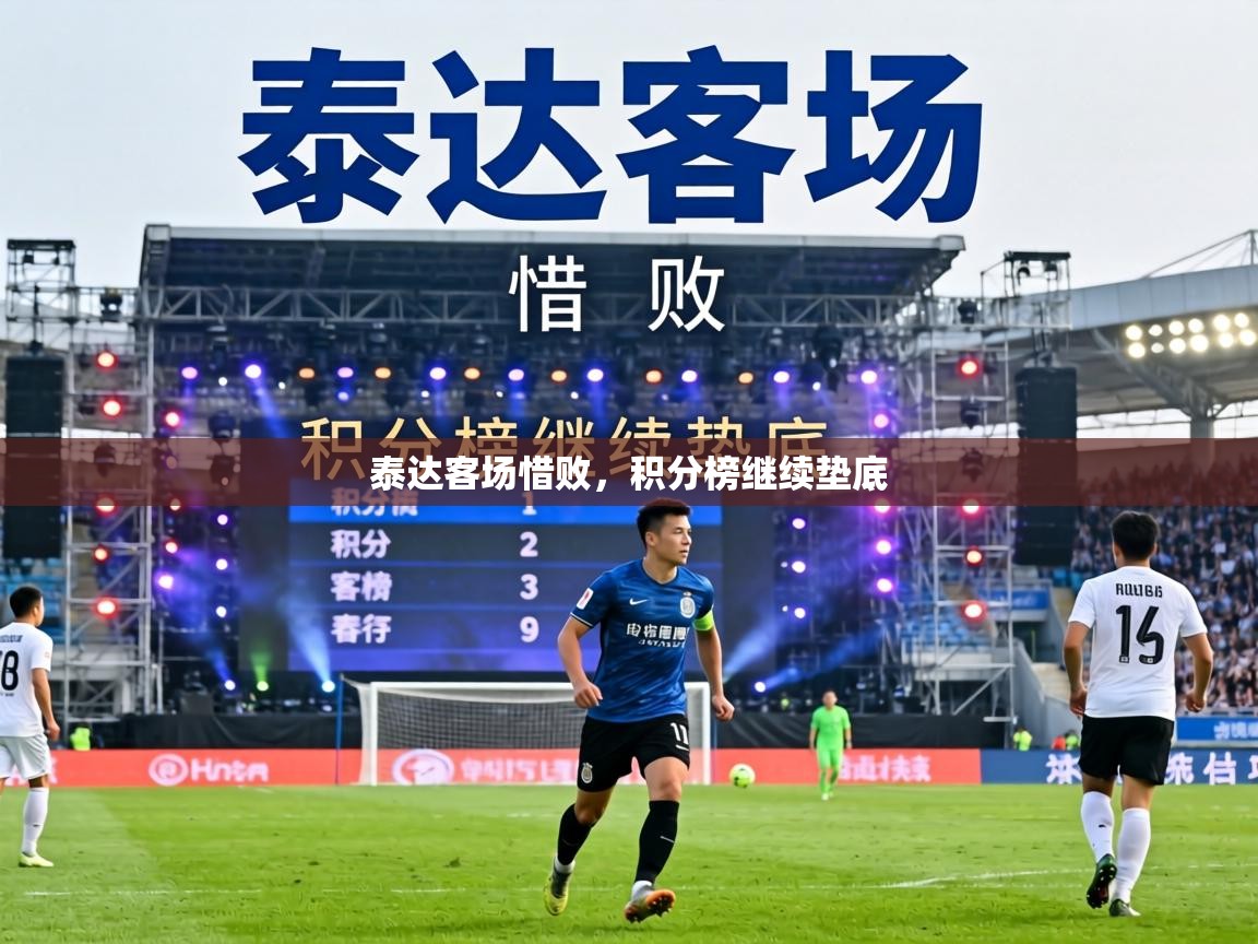 泰达客场惜败，积分榜继续垫底